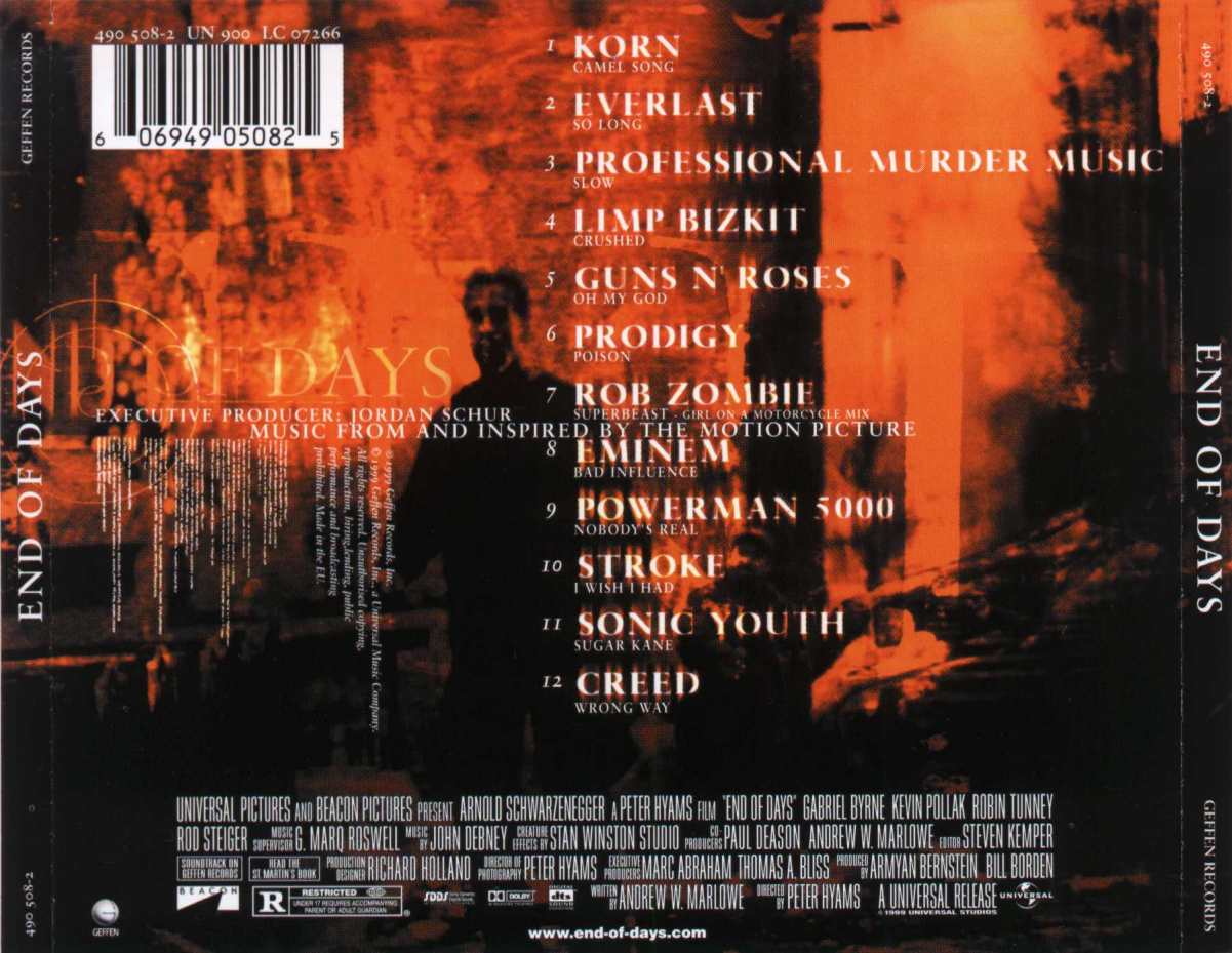 End Of Days  Soundtrack : Back